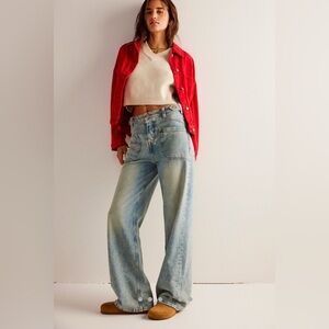 We The Free Palmer cuffed jeans - La La Land